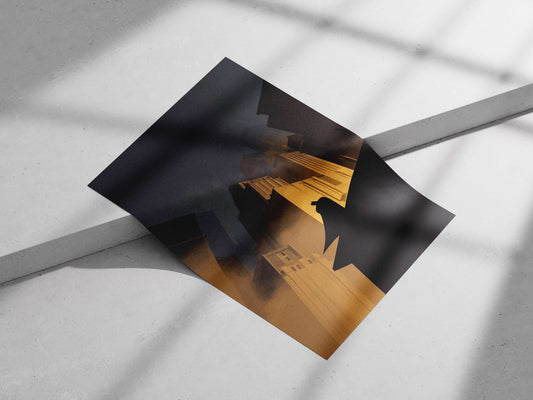 Batman (DC Comics) Main Subject: Batman (DC Comics) Matte poster print — Superhero wall art India | PosterBoizz