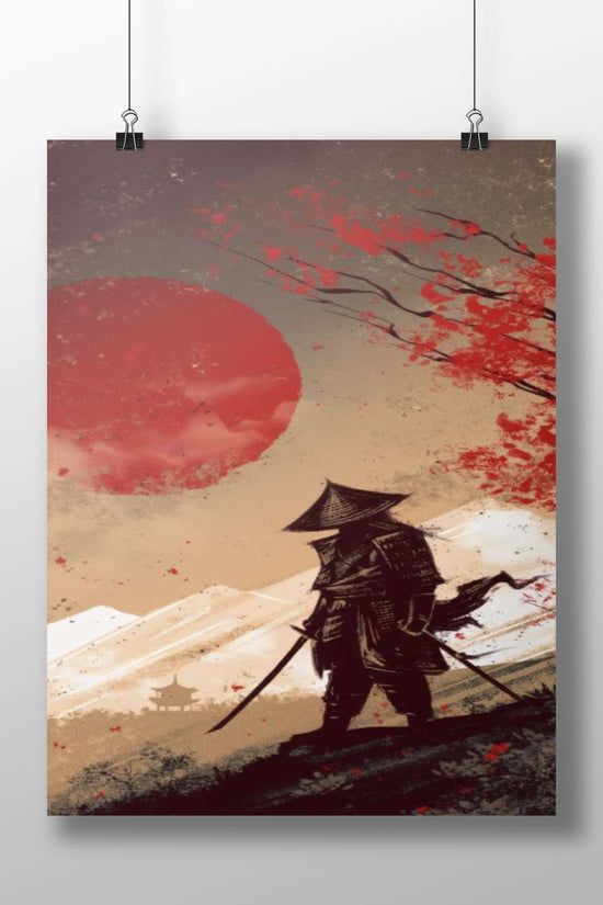 Samurai Katsumoto - Lone Wolf Poster