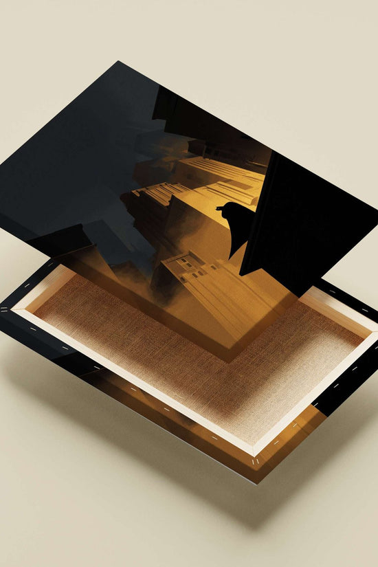 Batman (DC Comics) Main Subject: Batman (DC Comics) Canvas wall art — Superhero wall art India | PosterBoizz