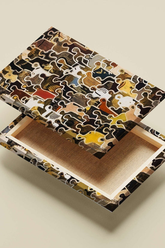 [None] Mid-20th Century Modern (Abstract Expressionism) Canvas wall art — Art wall art India | PosterBoizz