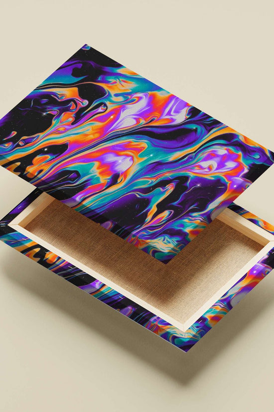 Abstract Fluid Art Composition Infinity Flow - Abstract Fluid Art Poster