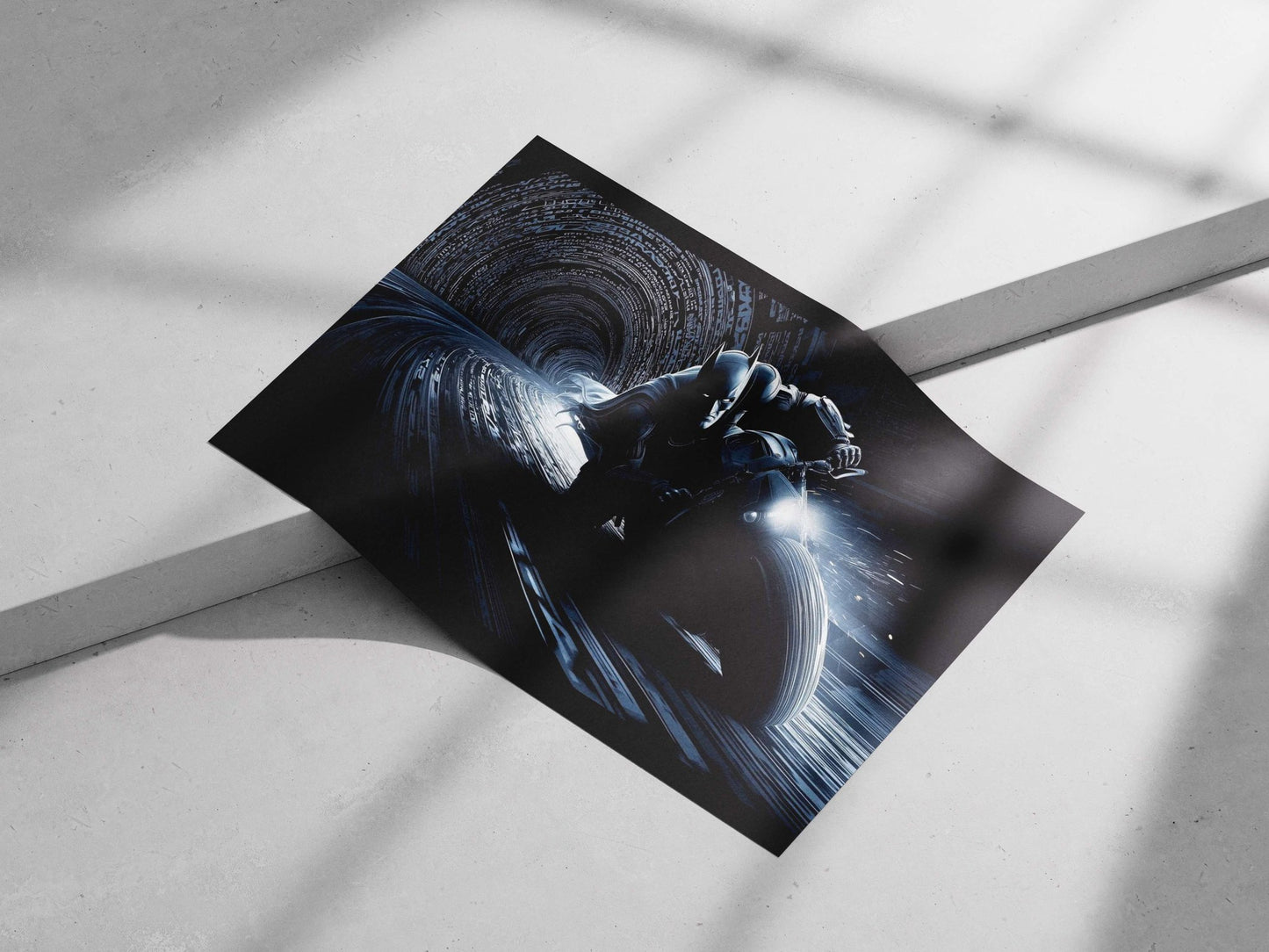 Batman (DC Comics) Main Subject: Batman (DC Comics) Matte poster print — Superhero wall art India | PosterBoizz