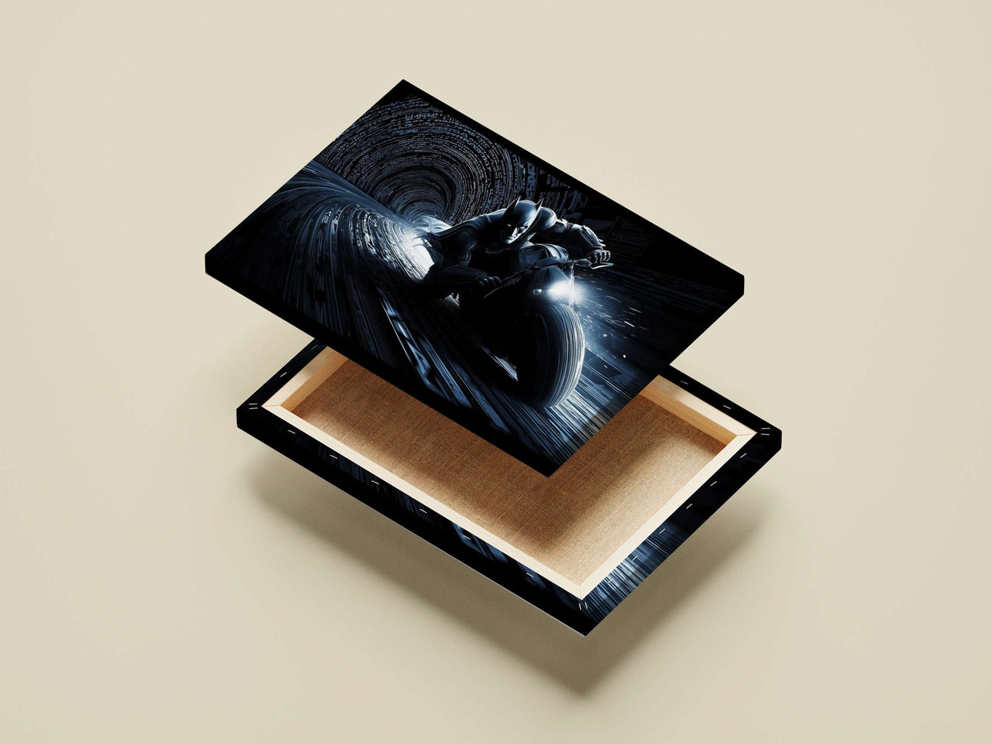 Batman (DC Comics) Main Subject: Batman (DC Comics) Canvas wall art — Superhero wall art India | PosterBoizz