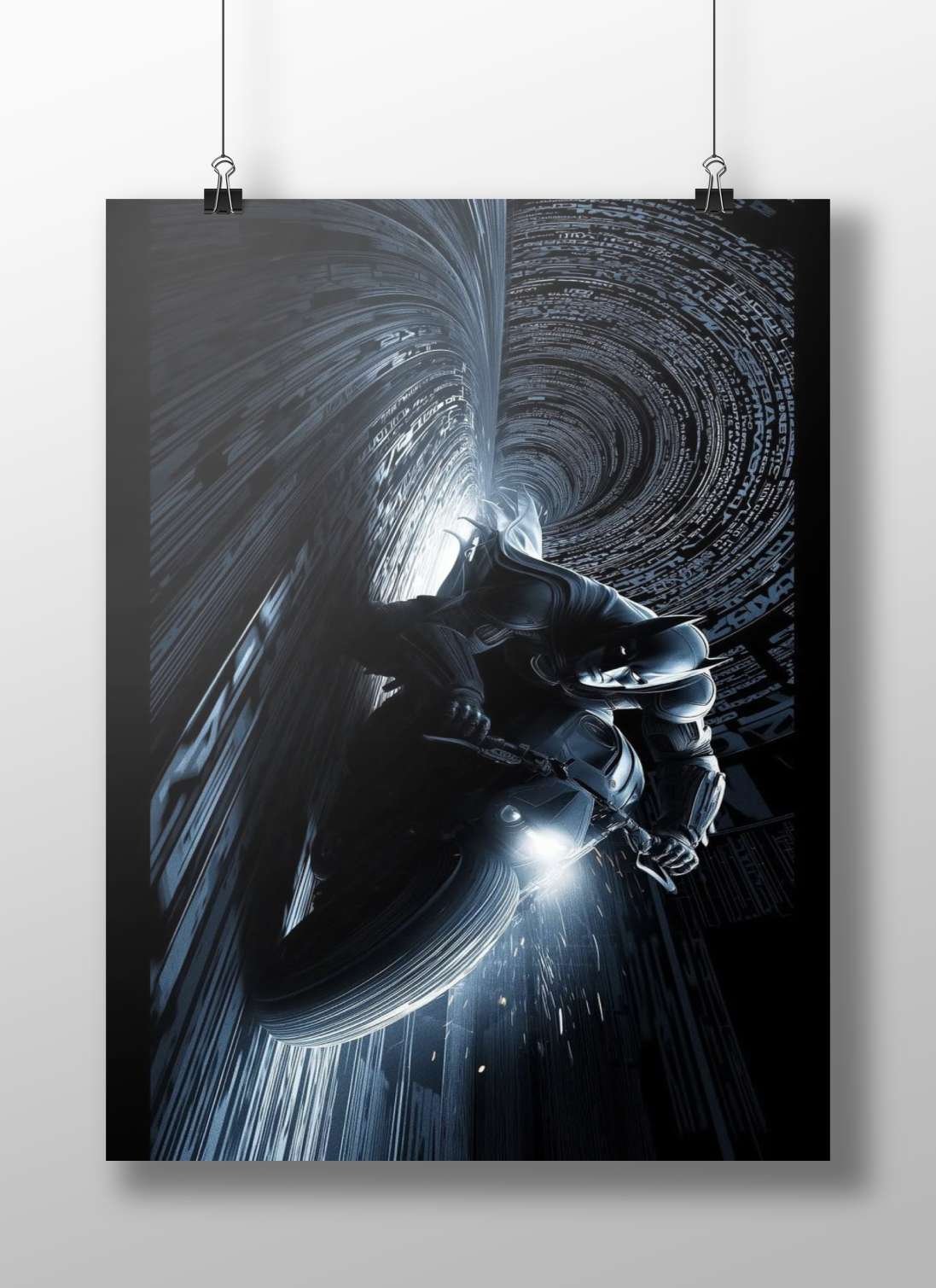 Batman (DC Comics) Main Subject: Batman (DC Comics) Matte BoizzBoard rigid print — Superhero wall art India | PosterBoizz