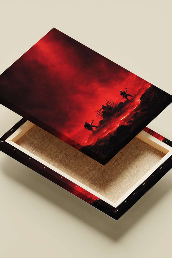 Metallica Main Subject: Metallica Canvas wall art — Music wall art India | PosterBoizz