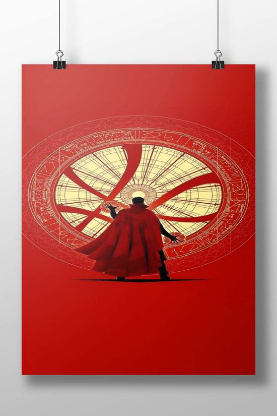 Doctor Strange (Marvel) Main Subject: Doctor Strange (Marvel) Matte BoizzBoard rigid print — Superhero wall art India |