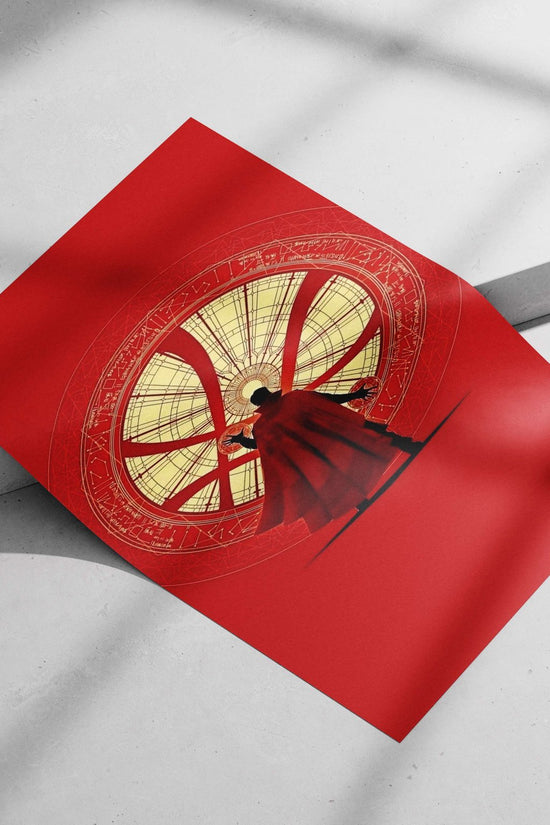Doctor Strange (Marvel) Main Subject: Doctor Strange (Marvel) Matte poster print — Superhero wall art India | PosterBoizz