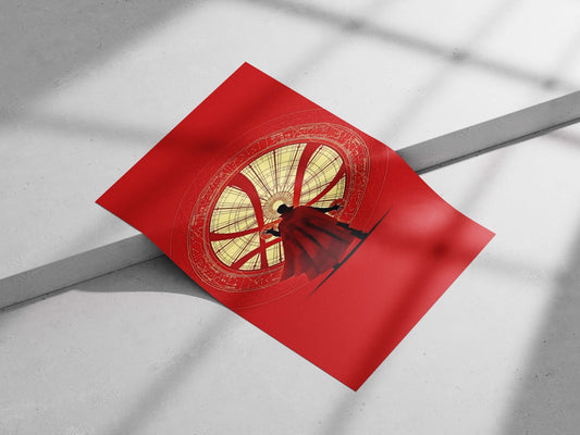 Doctor Strange (Marvel) Main Subject: Doctor Strange (Marvel) Matte poster print — Superhero wall art India | PosterBoizz