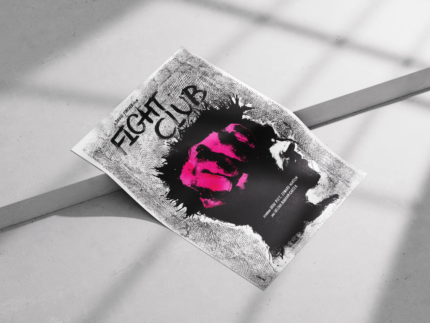 Fight Club: The Iconic Pink Fist Poster
