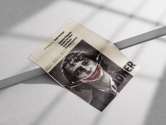 Joker: The Haunting Poster of a Dark Film
