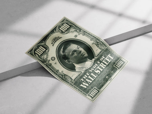 The Wolf of Wall Street Poster: Leonardo DiCaprio Art Print