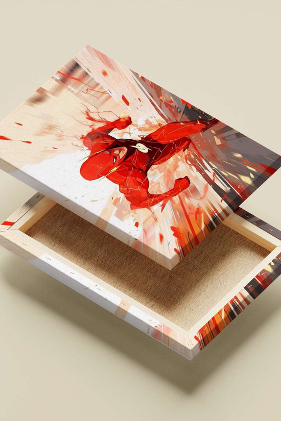 The Flash Main Subject: The Flash Canvas wall art — Superhero wall art India | PosterBoizz