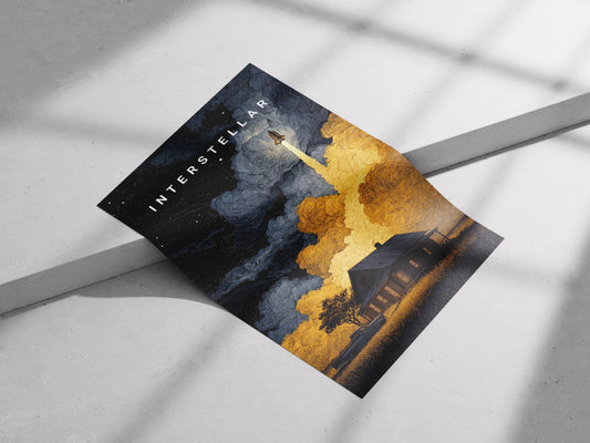 Interstellar Poster: The Journey to the Stars Begins