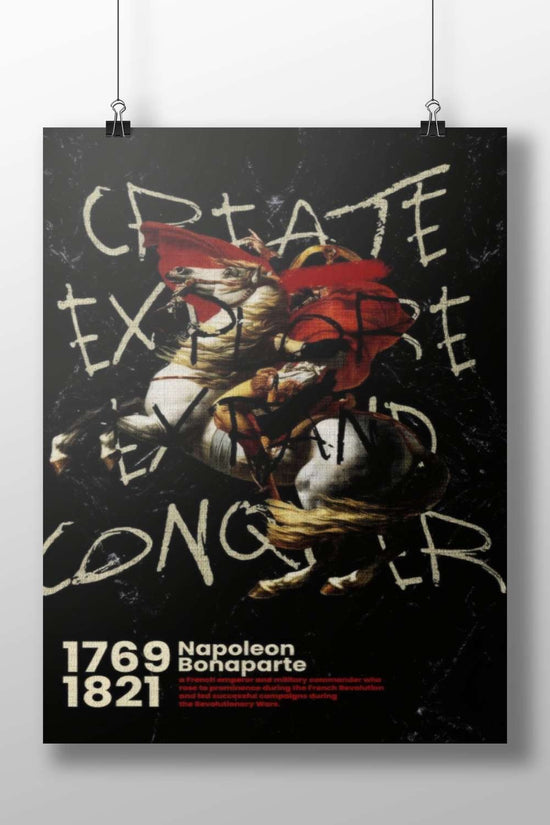Napoleon Bonaparte - Military Genius Poster