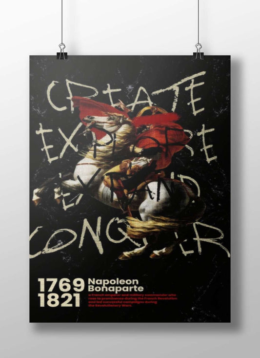 Napoleon Bonaparte - Military Genius Poster