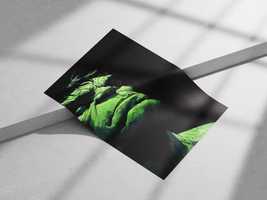 The Incredible Hulk: The Face of Rage Poster