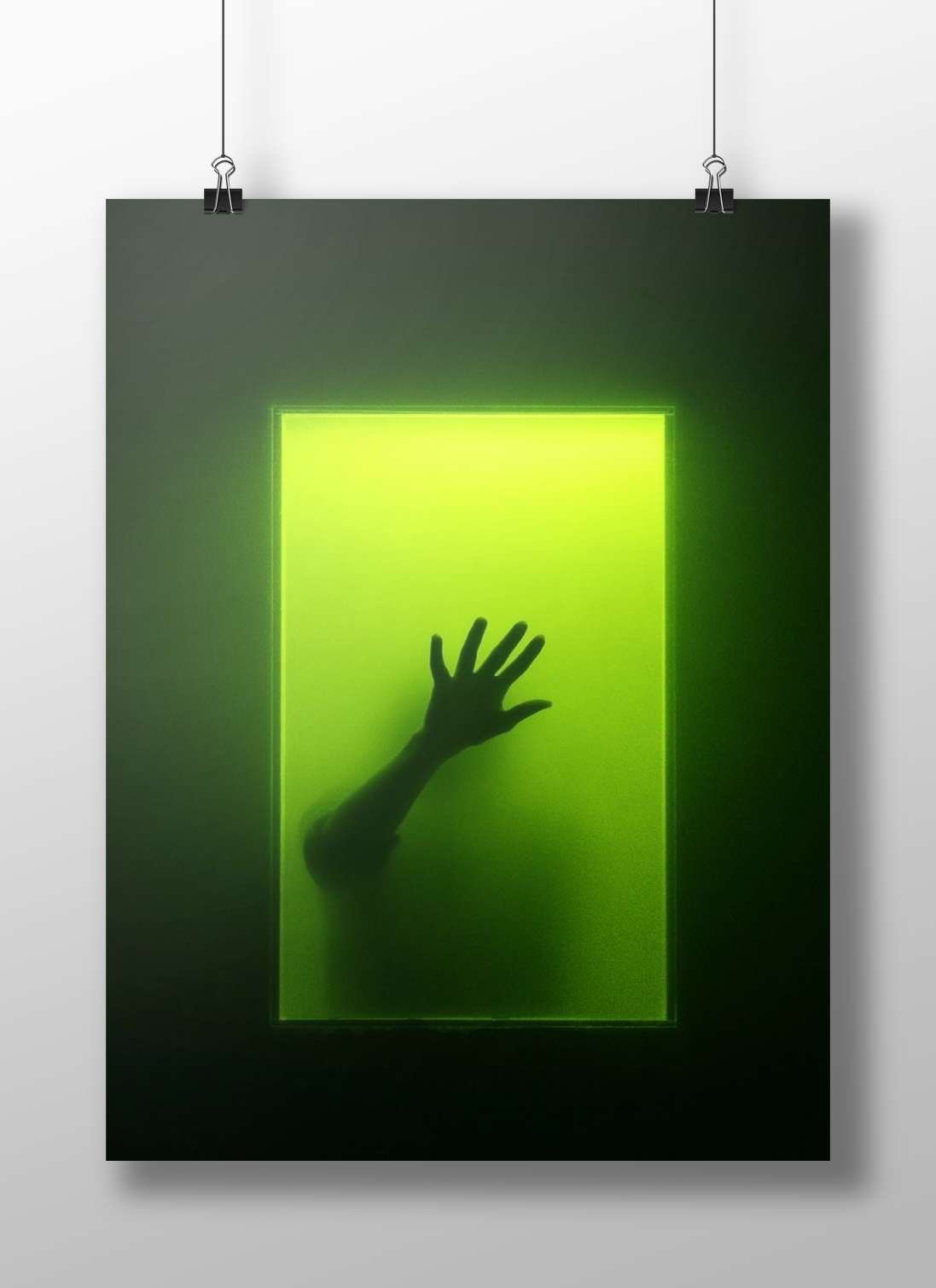 Human Hand Silhouette Main Subject: Human Hand Silhouette Matte BoizzBoard rigid print — Art wall art India | PosterBoizz