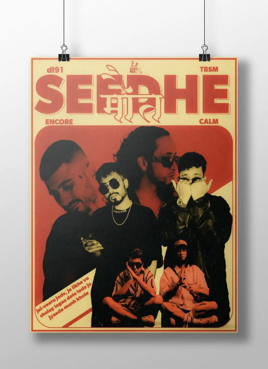 SEEDHE MAUT Poster | Album Art Print | Encore x Calm