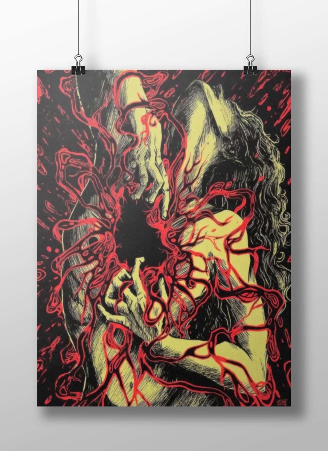 Lord Shiva And Parvati - Mythical Couple Poster