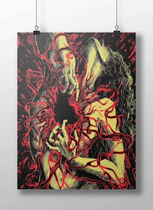 Lord Shiva And Parvati - Mythical Couple Poster