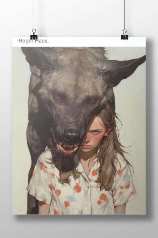 Roger Haus - Hyperrealism Poster