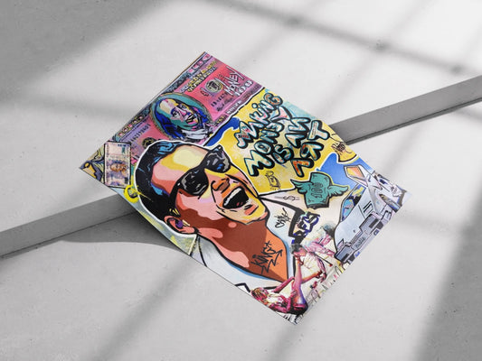Jordan Belfort Pop Art Poster: The Wolf of Wall Street