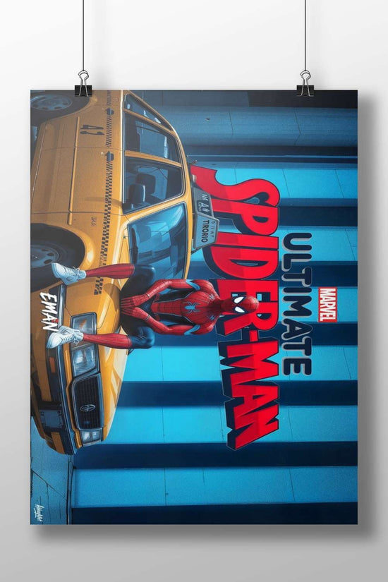 Peter Parker (Spider-Man), Miles Morales (Spider-Man), Gwen Stacy (Spider-Gwen) and other Spider-Man variants from Marvel's