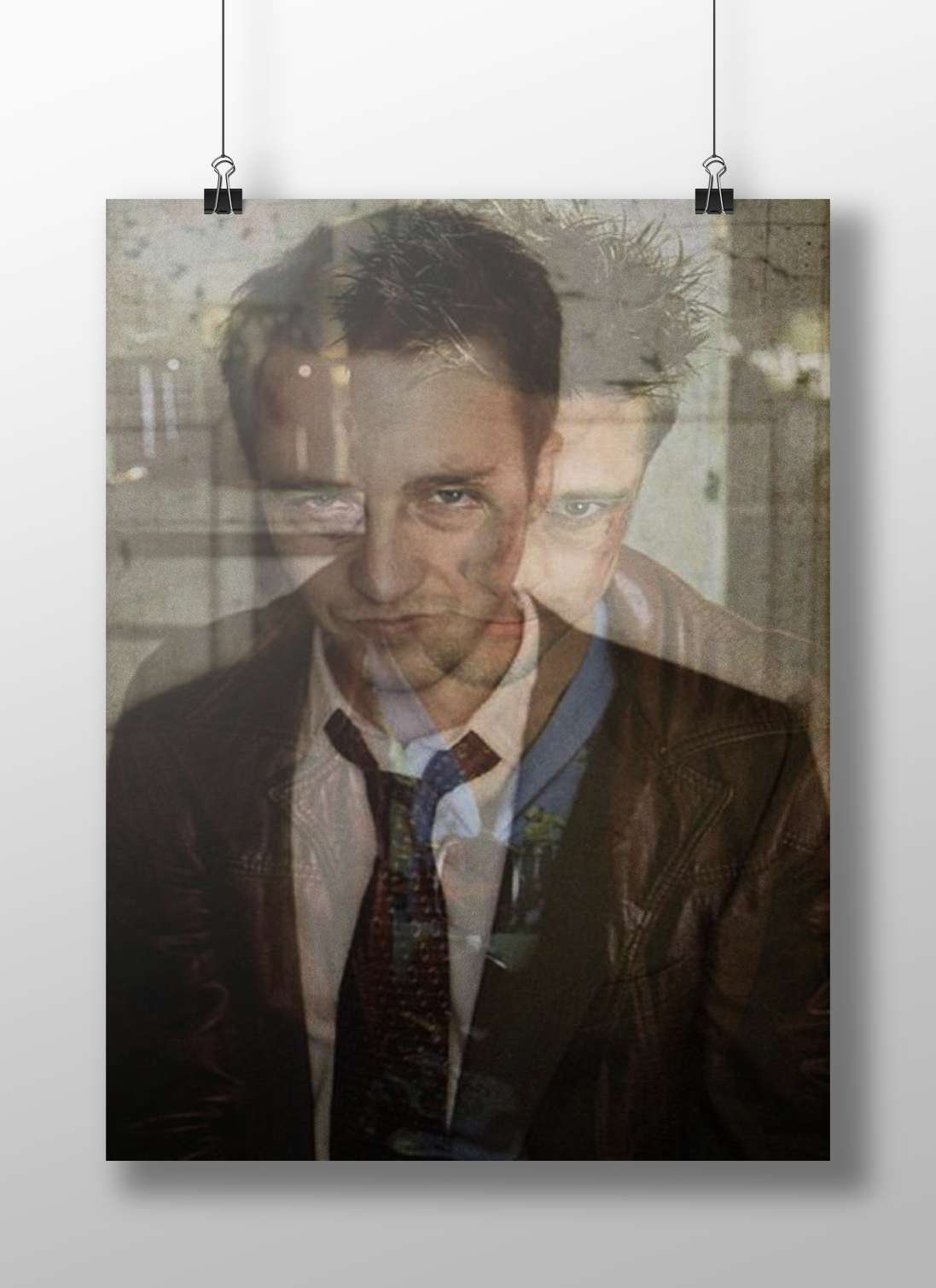 Tom Hardy Main Subject: Tom Hardy Matte BoizzBoard rigid print — Hollywood wall art India | PosterBoizz