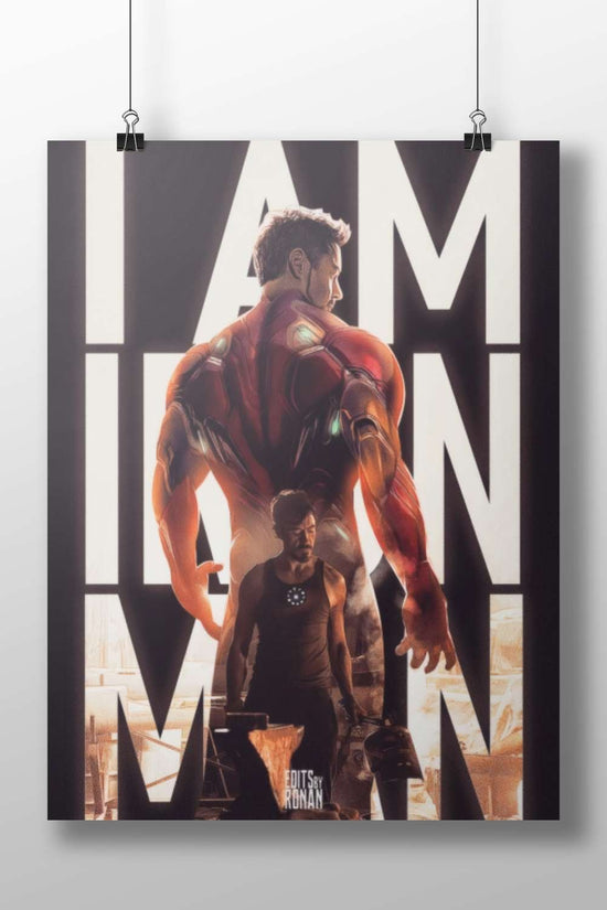 Tony Stark (Iron Man) from Marvel Cinematic Universe Iron Man - Tech Titan Poster