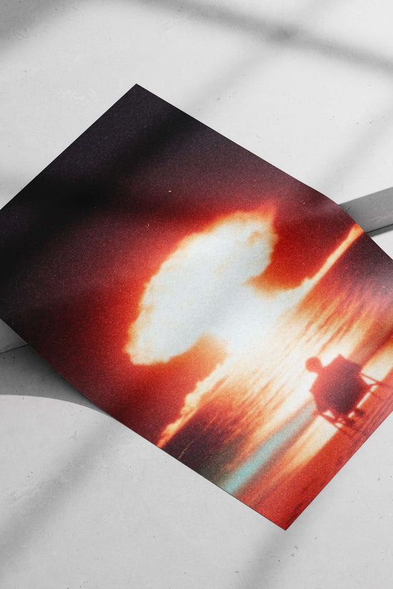 The Day After (1983) The Day After Apocalyptic Mushroom Cloud Post-Nuclear Explosion Poster – Historical