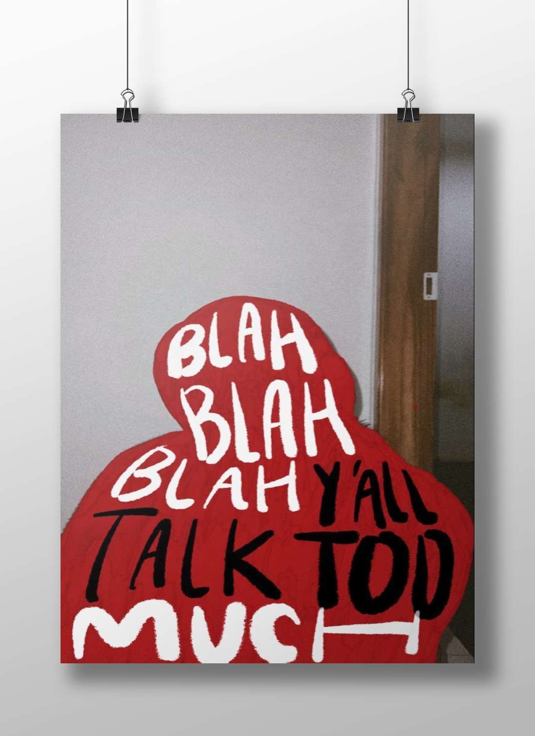 Modern Digital Pop Art Matte BoizzBoard rigid print — Quotes wall art India | PosterBoizz