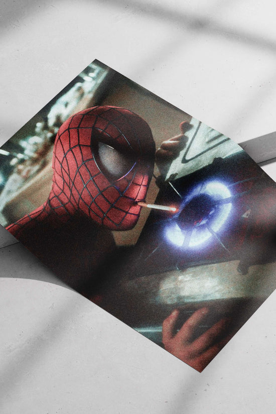 Peter Parker/Spider-Man Spider-Man 2002 Cinematic Action Poster – Dimensional Kitchen Scene Wall Art