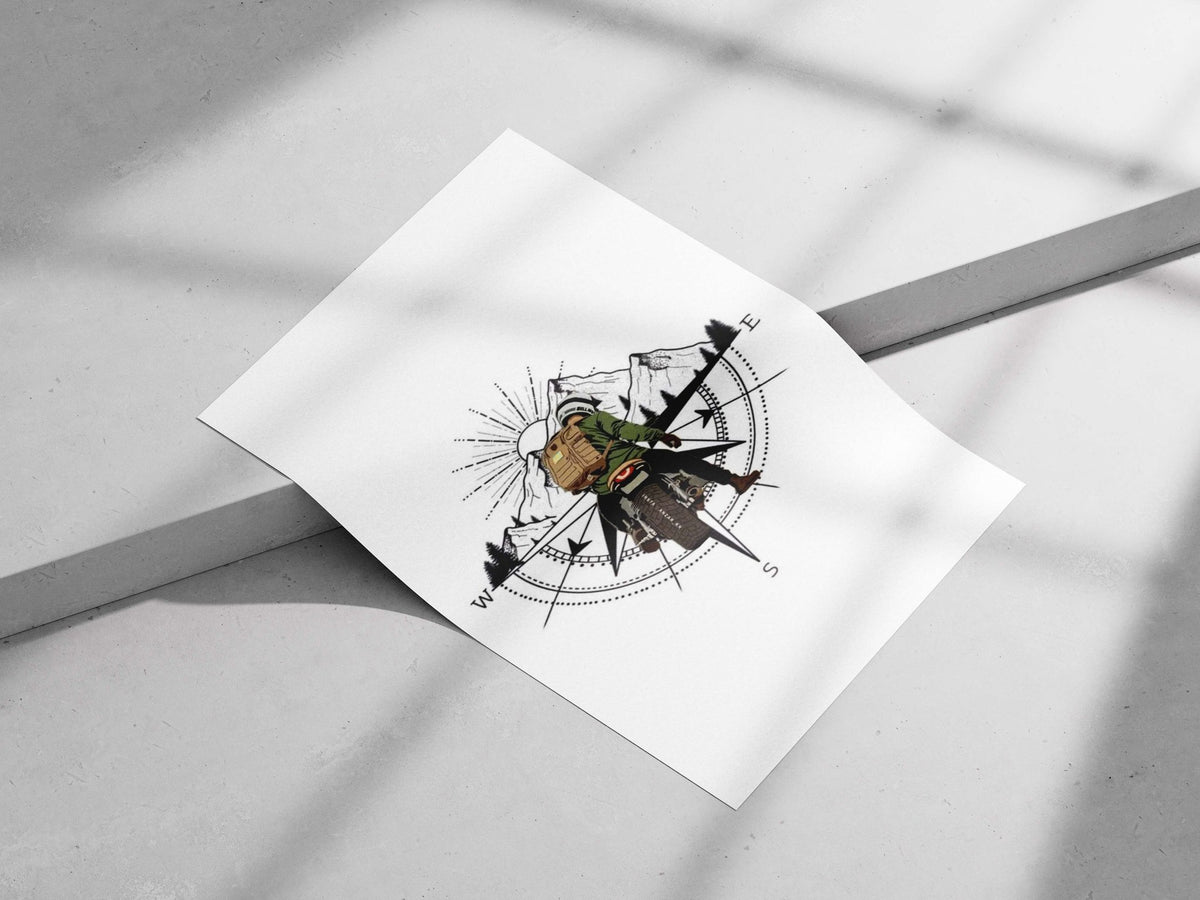 [No image provided for analysis] Main Subject: [No image provided for analysis] Matte poster print — Art wall art India |
