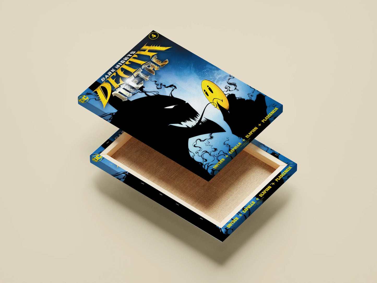 Batman Who Laughs Poster | Death Metal DC Villain Art Print | Dark Knight