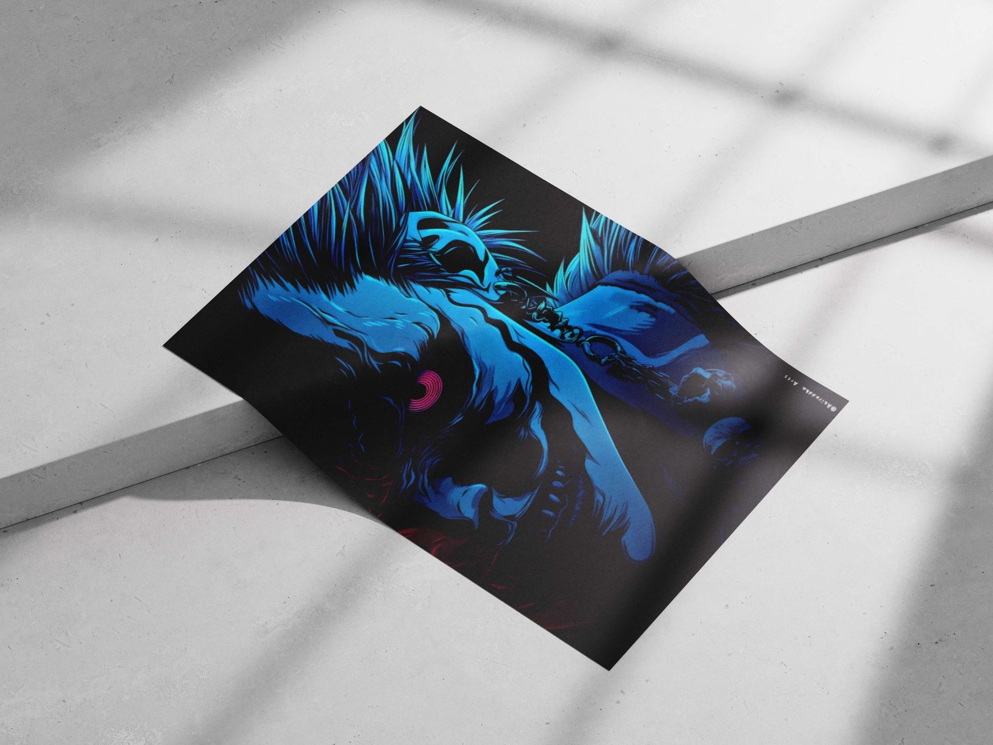 Jotaro Kujo from JoJo's Bizarre Adventure Jotaro Kujo - Golden Experience Poster
