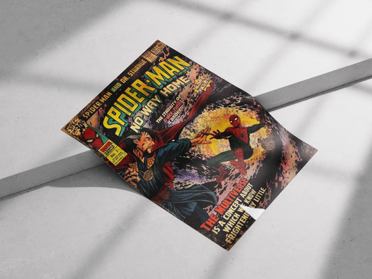 Dr. Strange vs. Spider-Man Multiverse Poster Art