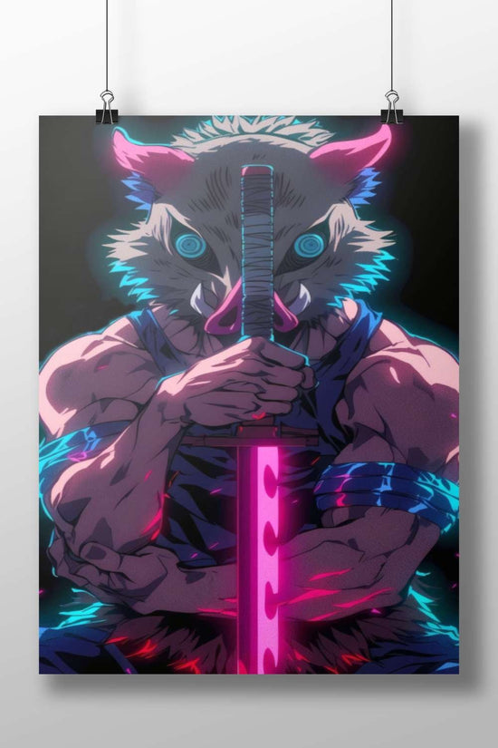Demon Slayer (Kimetsu no Yaiba) demon character Tanjiro Kamado - Brave Vengeful Spirit Poster