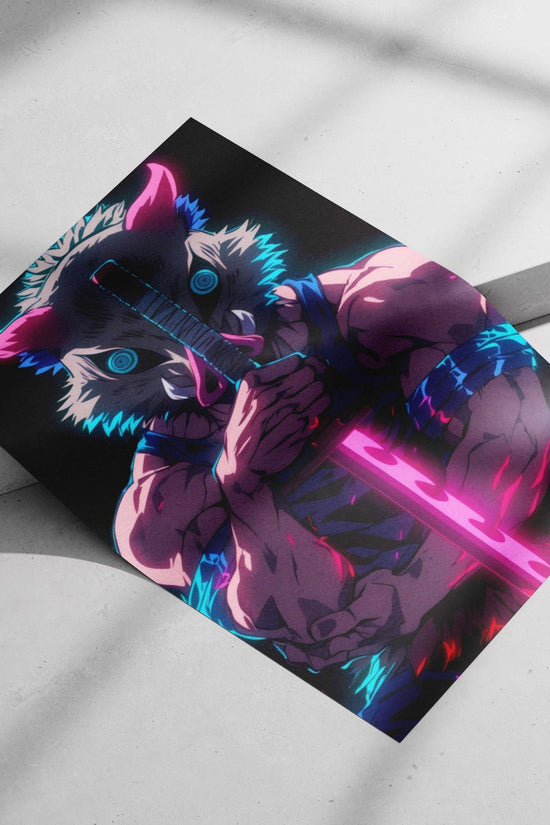 Demon Slayer (Kimetsu no Yaiba) demon character Tanjiro Kamado - Brave Vengeful Spirit Poster