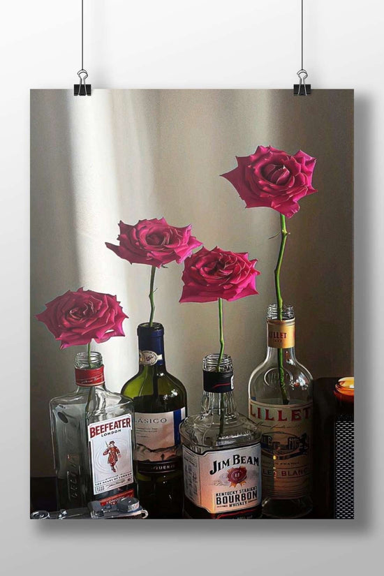 Contemporary Abstract Matte BoizzBoard rigid print — Art wall art India | PosterBoizz