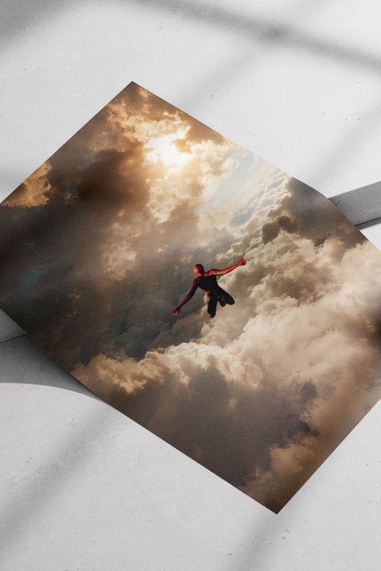 Spider-Man Main Subject: Spider-Man Matte poster print — Superhero wall art India | PosterBoizz