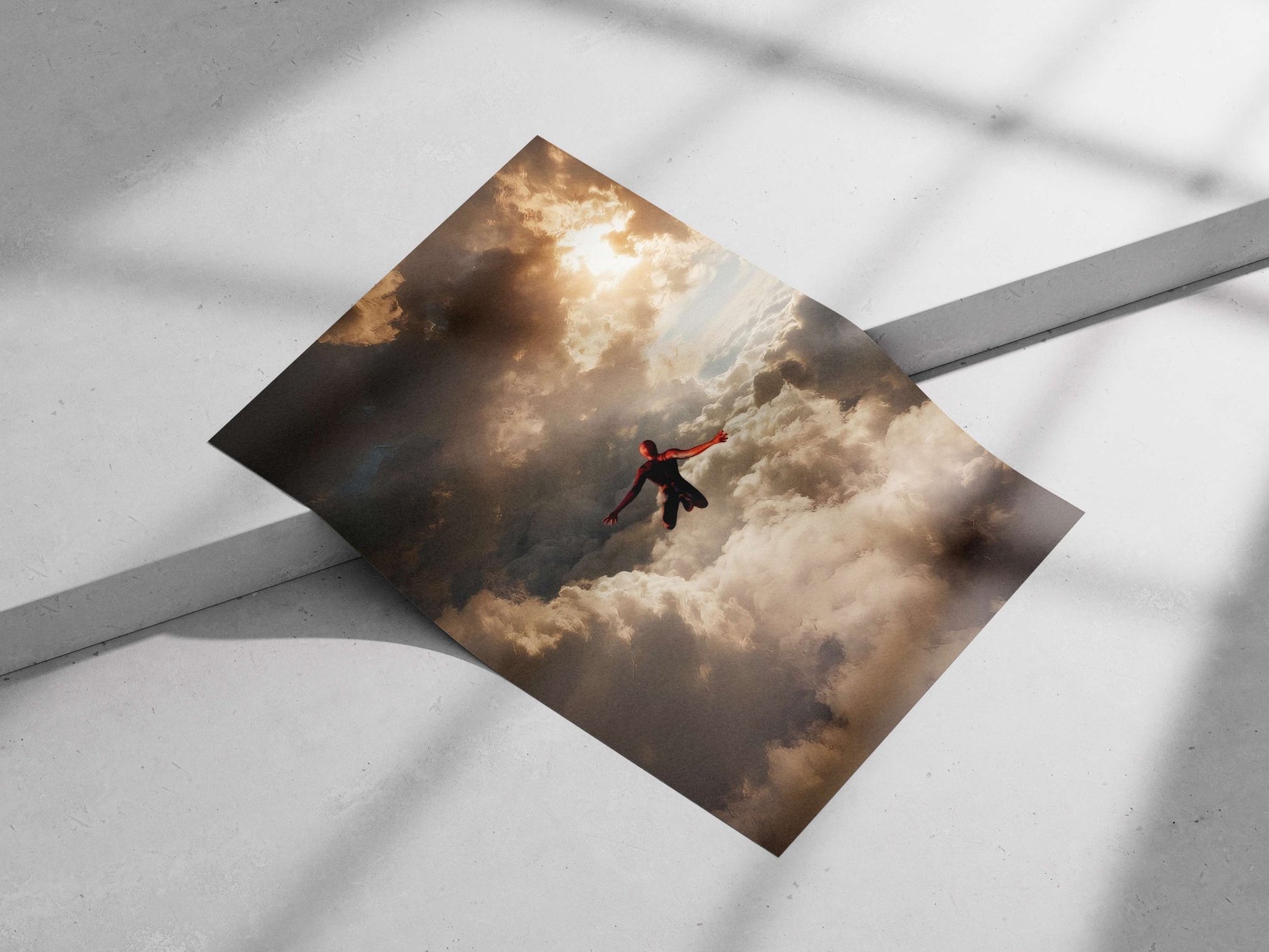 Spider-Man Main Subject: Spider-Man Matte poster print — Superhero wall art India | PosterBoizz