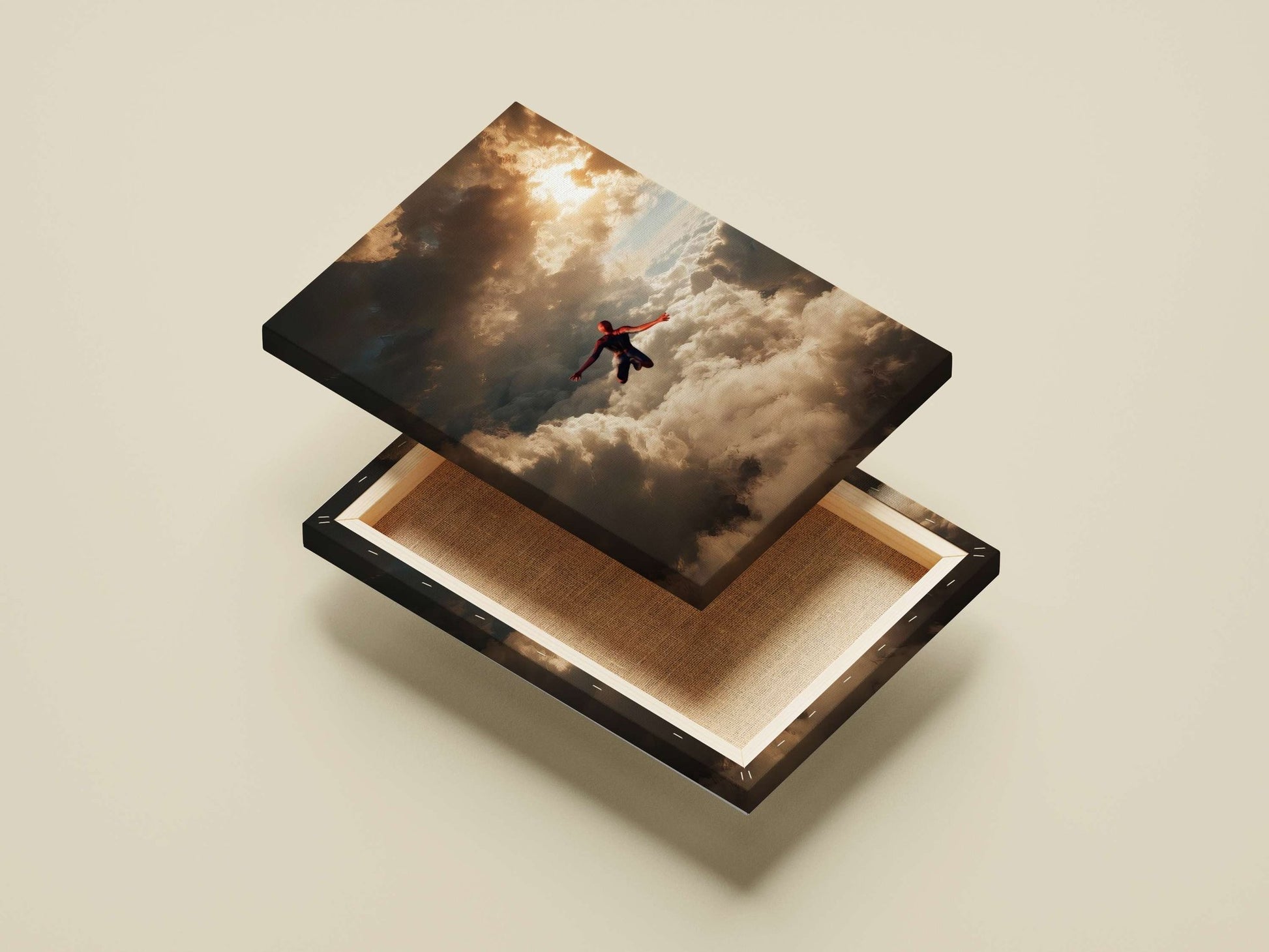 Spider-Man Main Subject: Spider-Man Canvas wall art — Superhero wall art India | PosterBoizz