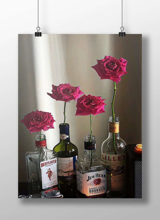 Contemporary Abstract Matte BoizzBoard rigid print — Art wall art India | PosterBoizz