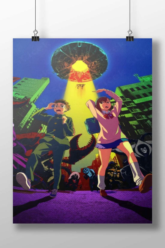 Characters from the anime franchise Akira Akira Tetsuo - Neo-Tokyo Poster