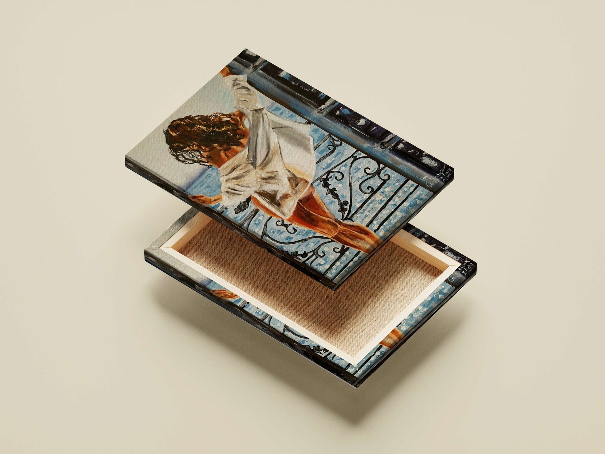 The woman Main Subject: The woman Canvas wall art — Bollywood wall art India | PosterBoizz