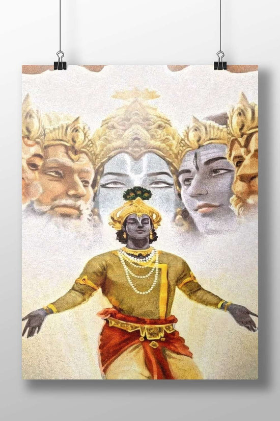 Lord Shiva (Hindu deity) Main Subject: Lord Shiva (Hindu deity) Matte BoizzBoard rigid print — Sanatan wall art India |