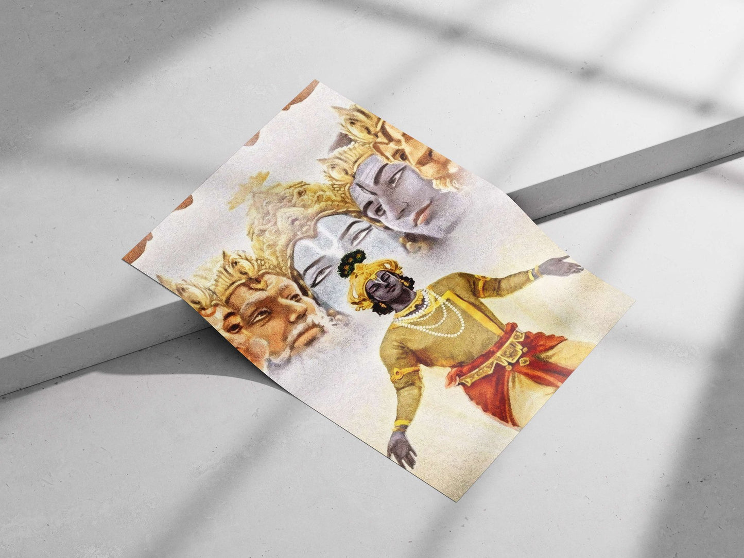 Lord Shiva (Hindu deity) Main Subject: Lord Shiva (Hindu deity) Matte poster print — Sanatan wall art India | PosterBoizz
