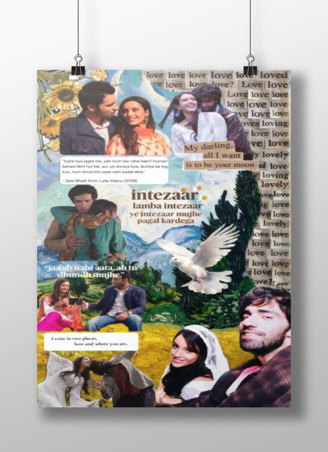 Laila Majnu (2018) Bollywood film Laila Majnu - Eternal Love Poster