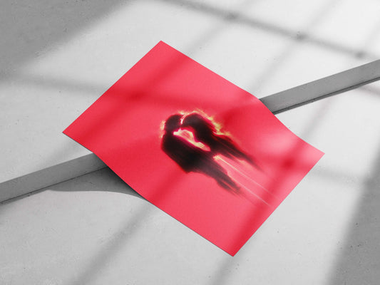 Marlboro cigarette pack and hands from Michelangelo’s "Creation of Adam" Main Subject: Marlboro cigarette pack and hands