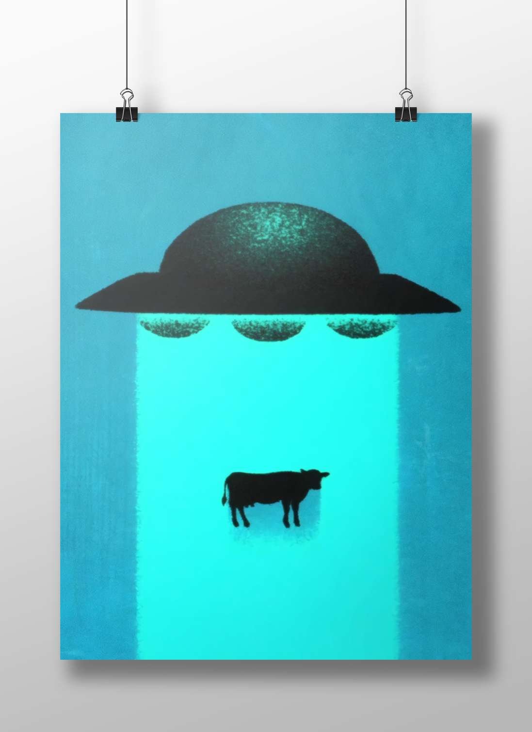 Ufocow - Alien Encounter Poster